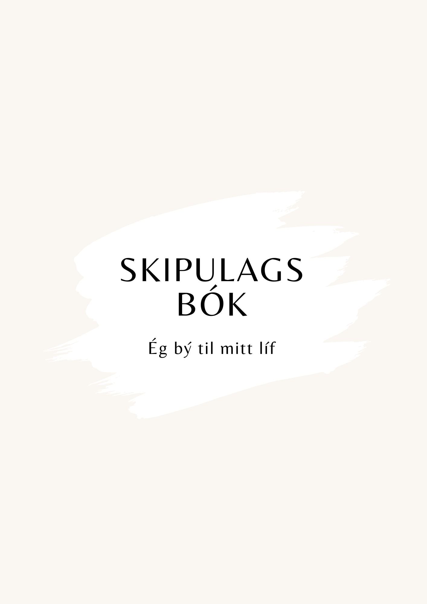 Skipulags-og dagbók (rafræn vara)